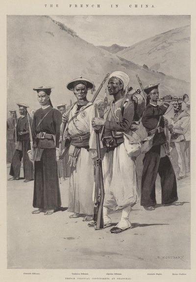 中国のフランス人 作： Charles Auguste Loye